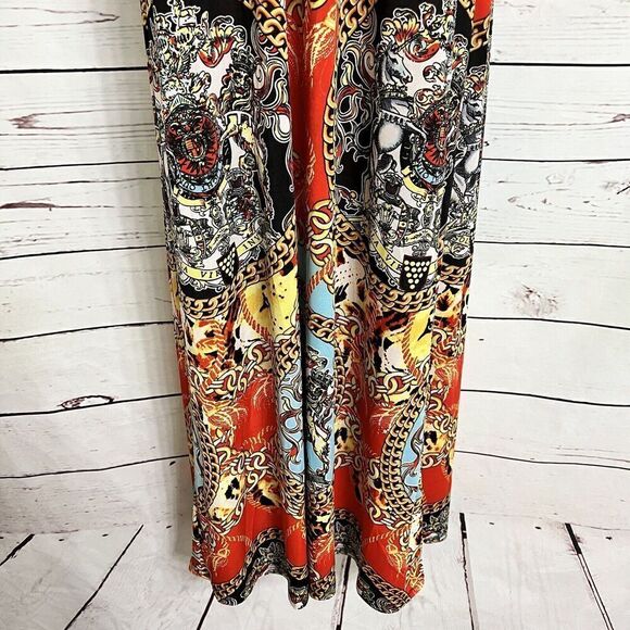 White‎ Mark Couture Collection Sleeveless Colorful Maxi Dress - Picture 4 of 11